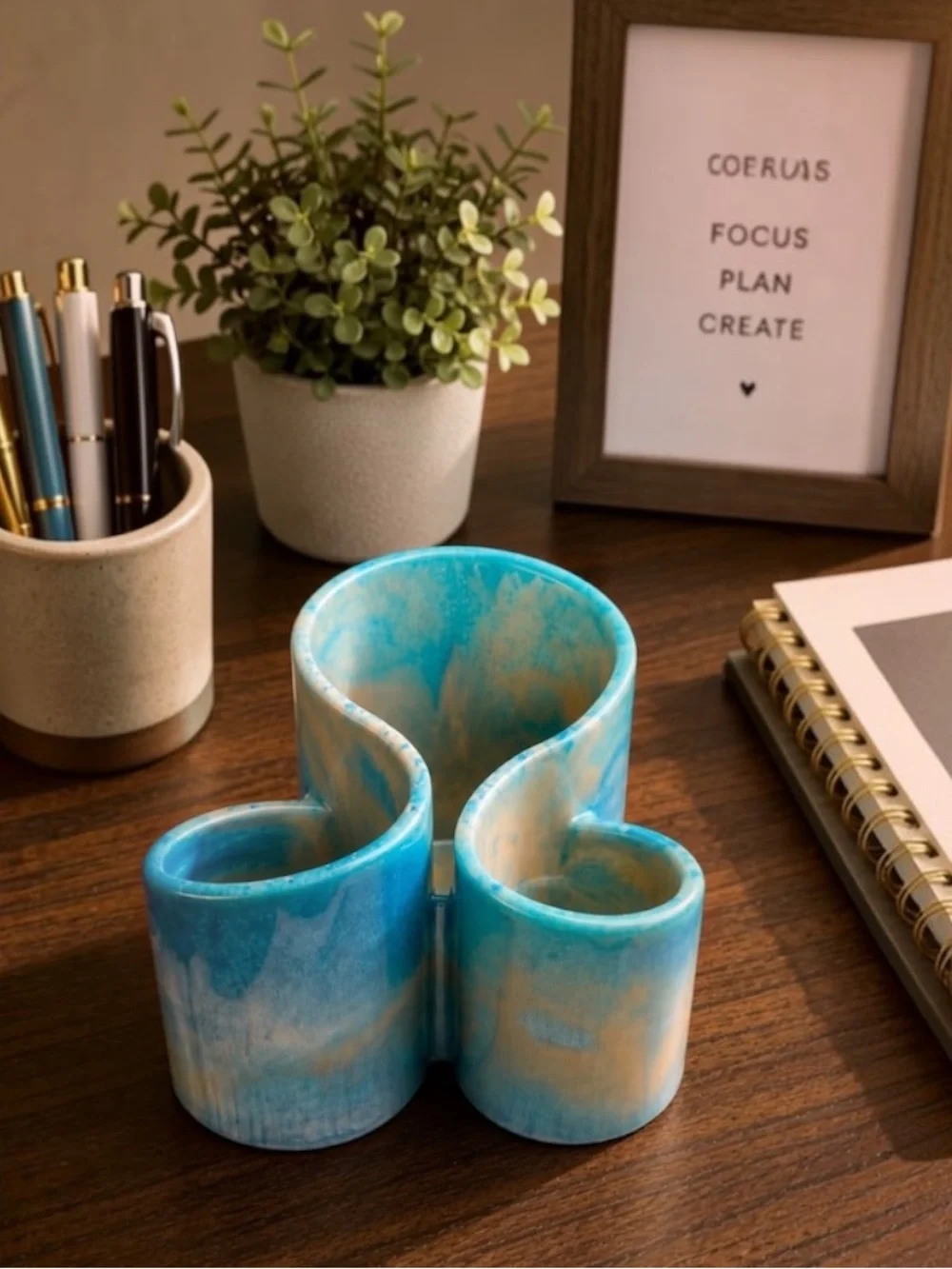 Handmade brand ceramic